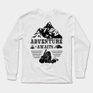 Adventure awaits Long Sleeve T-Shirt